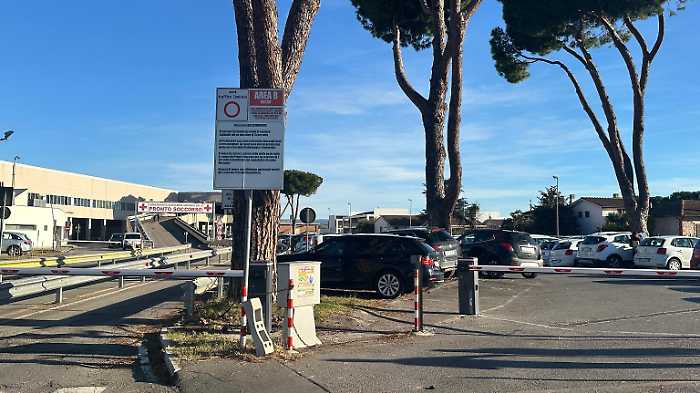 Ingresso parcheggi ospedale Misericordia 