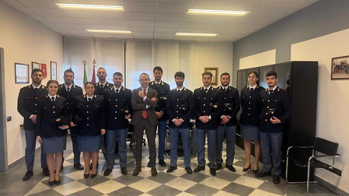Grosseto, 13 nuovi poliziotti in Questura: faranno da rinforzo all'ufficio immigrazione e uffici operativi