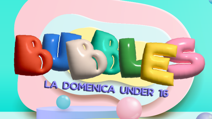 Bubbles, la domenica pomeriggio in discoteca
