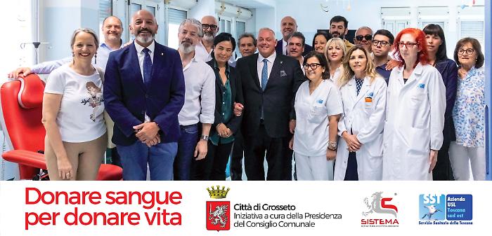 Grosseto, la campagna di sensibilizzazione per la donazione del sangue funziona: aumentate le percentuali 