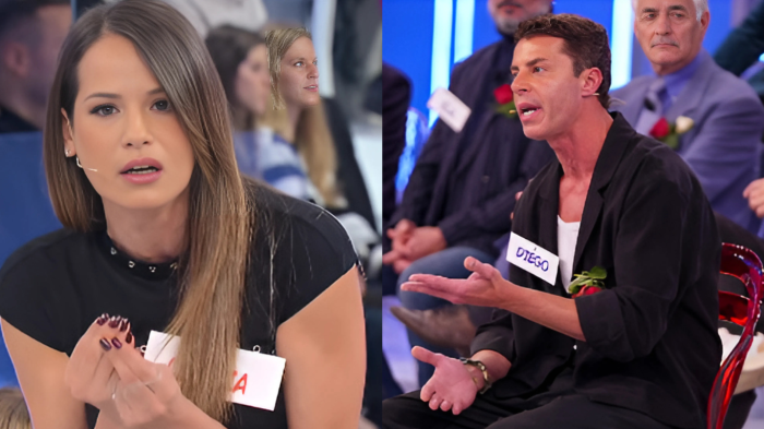 E' finita la storia d'amore tra Claudio e Diego a Uomini e Donne, gioved&igrave; 16 gennaio: "Lui non mi deve guardare pi&ugrave; in faccia"