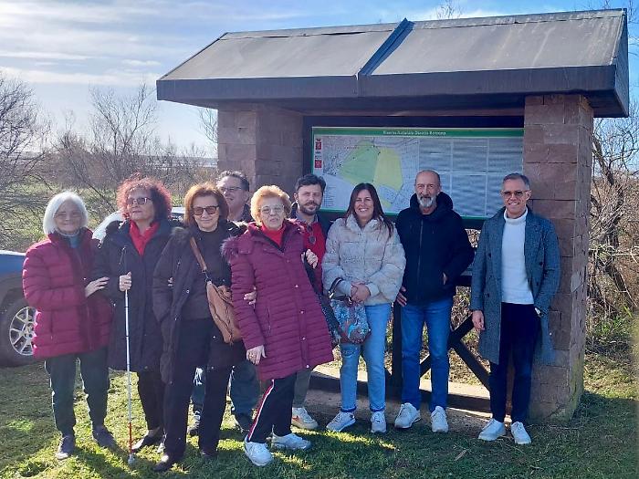 Grosseto, inaugurato il percorso visuo-audio tattile per ipovedenti nella riserva naturale della Diaccia Botrona