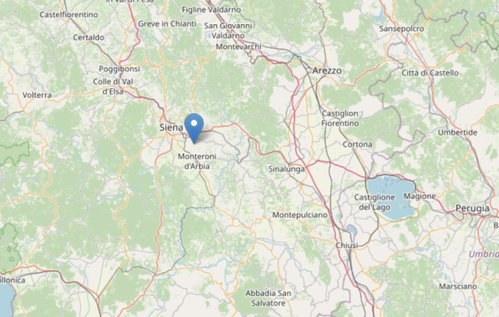 terremoto siena