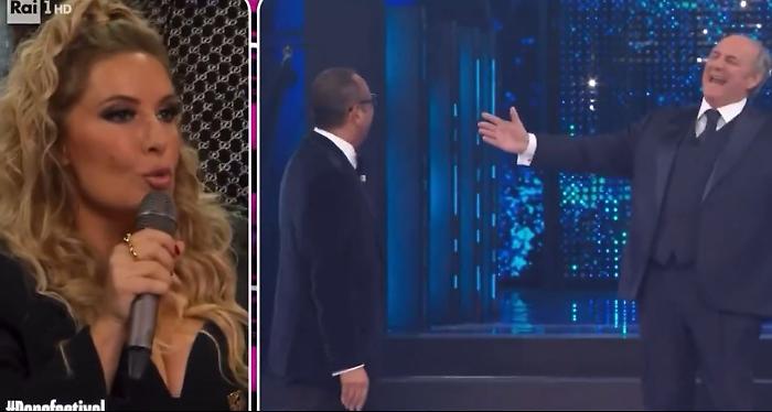 Selvaggia Lucarelli giudica la prima serata di Sanremo: "Il Festival &egrave; tornato a vecchio regime". E su Gerry Scotti e Antonella Clerici...