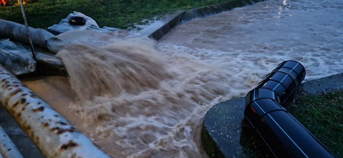 Maremma flagellata dal maltempo tra allagamenti e torrenti in piena