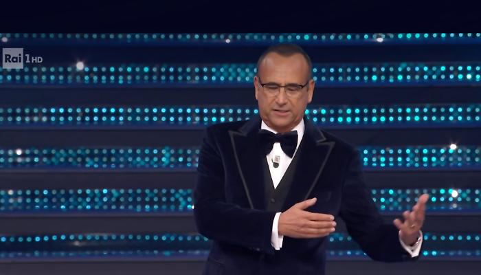 Maremma, Carlo Conti a Sanremo saluta le popolazioni di Elba e Orbetello colpite da allagamenti