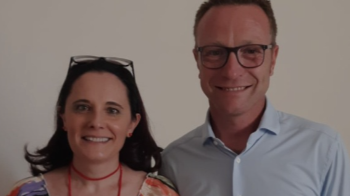 Paola Fabiani e Matteo Bartolini