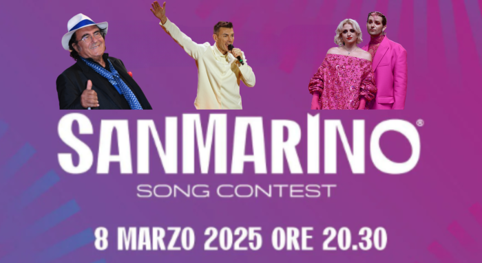 San Marino Song Contest 2025, Al Bano ospite d'onore, ricever&agrave; il Premio alla Carriera: Gabry Ponte con Tutta l'Italia &egrave; il favorito dai bookmakers