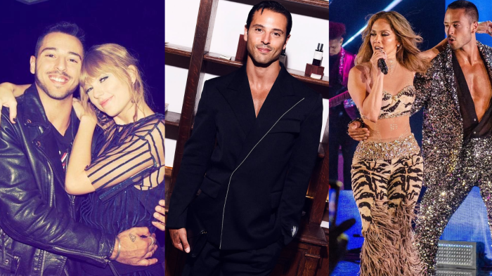 Giuseppe Giofr&egrave; ospite di Silvia Toffanin a Verissimo, chi &egrave;: i tour con Taylor Swift, l'ex fidanzato Adam e il video virale insieme a Jennifer Lopez