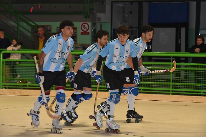 Hockey serie A2: dominio della Blue Factor contro la Rotellistica Camaiore