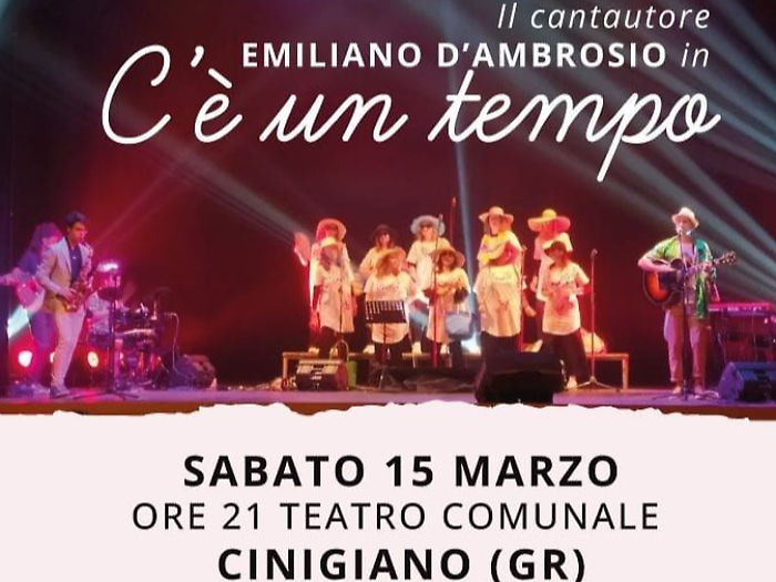 Concerto di solidarietà al Teatro di Cinigiano: una sera insieme per sostenere Irene