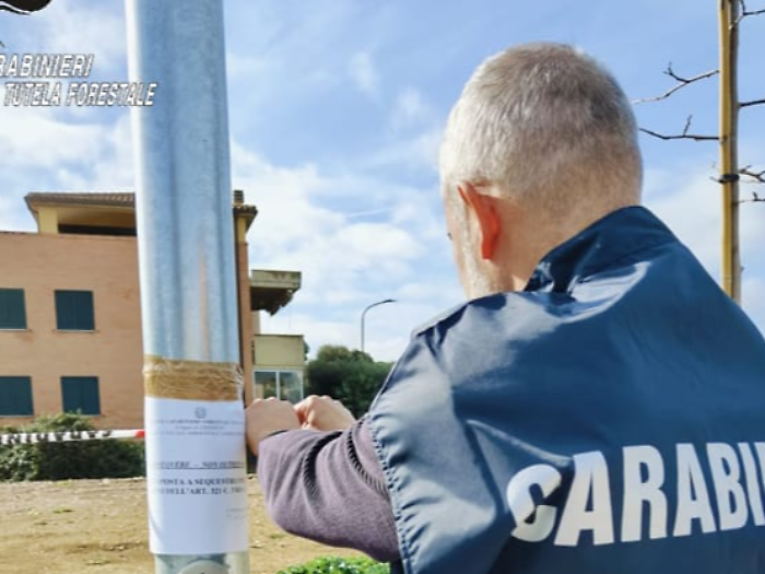 Scoperta a Grosseto un'area di stoccaggio abusivo di rifiuti, scattano sequestri e denunce per un imprenditore edile