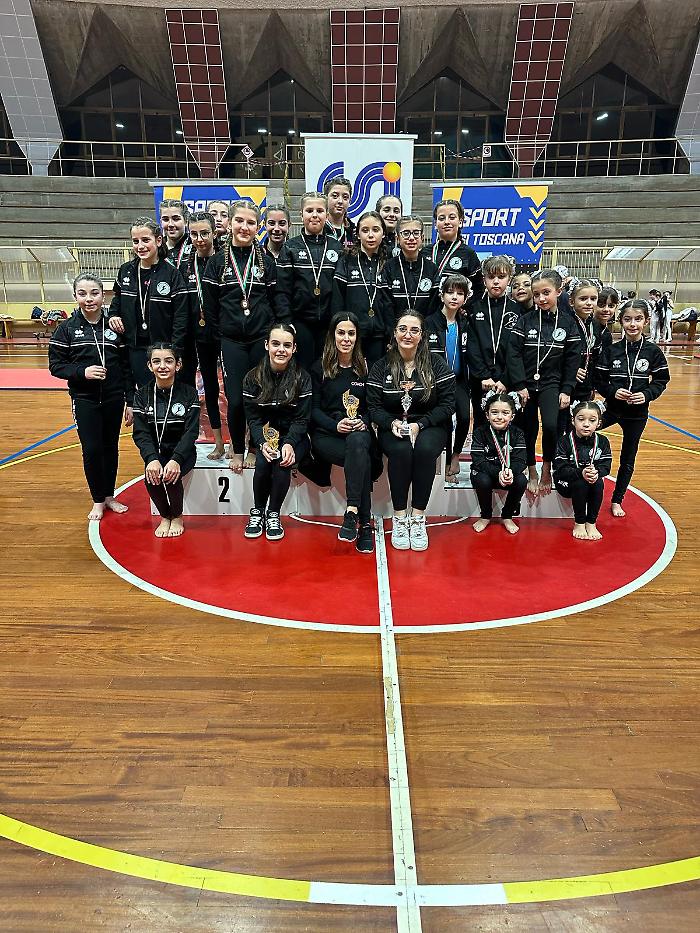 Successo e medaglie per le giovani atlete della Polisportiva Barbanella Uno al campionato regionale CSI