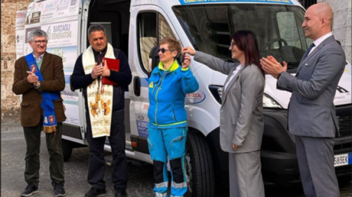 Inaugurazione ambulatorio mobile 