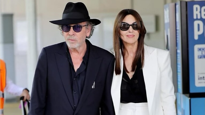 Tim Burton e Monica Bellucci
