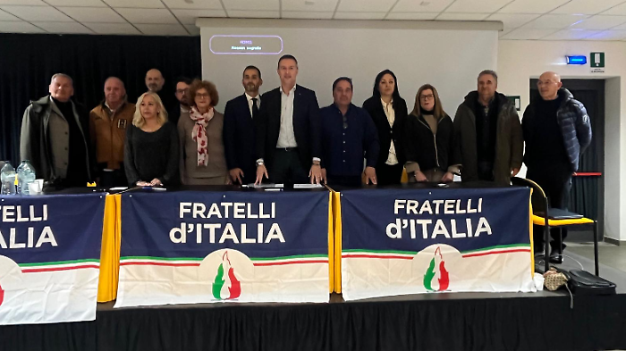 Agostino Ottaviani confermato coordinatore del circolo FdI, Mastri Flamini eletta vice 