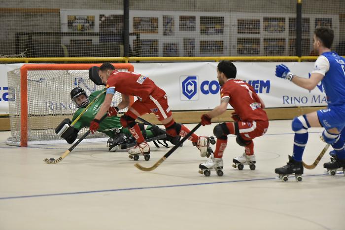 Hockey: il Circolo Pattinatori lotta, ma il Trissino conquista la vittoria per 6-3