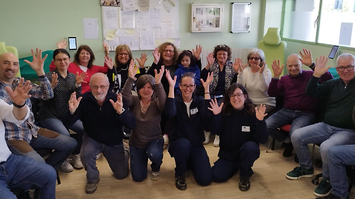 Una foto dell'incontro sulla gestione del diabete 