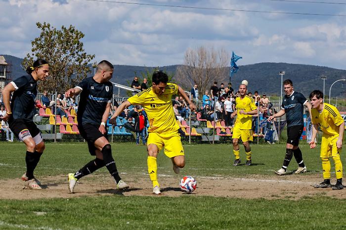 Prima categoria, lo Scarlino Calcio 2020 conquista la salvezza, vittoria 4-2 sull'Orbetello