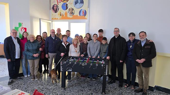 Un biliardino per un sorriso, l'iniziativa del Rotary Club di Massa Marittima 