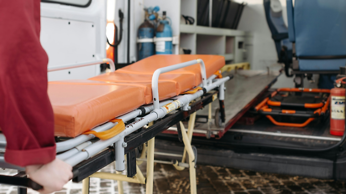 Intervento dei soccorsi a Grosseto