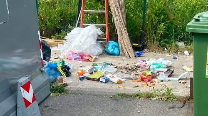 Rifiuti abbandonati 