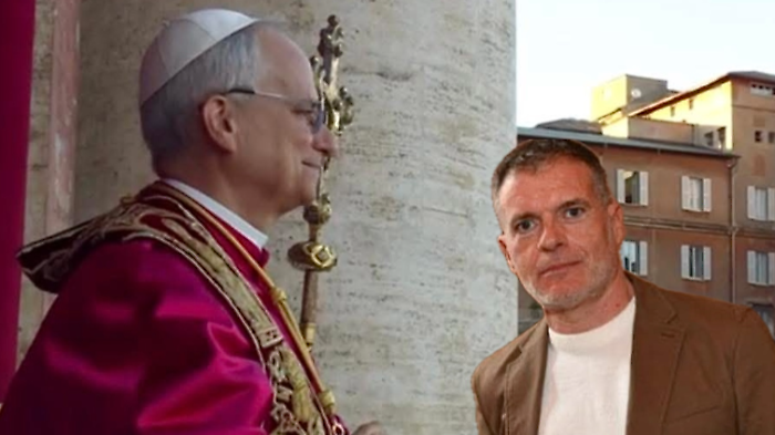Stefano Massini parla a Papa Leone XIV