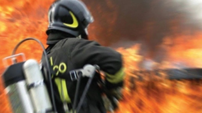 Intervento dei vigili del fuoco sull'Aurelia 