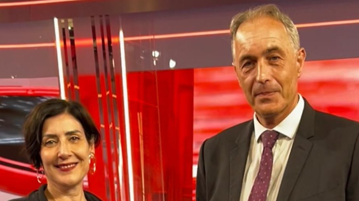 La conduttrice Rai Laura Berti e il dr. Marco Capezzone