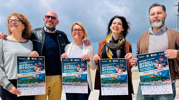 La presentazione del Beach Tennis World Tour a Castiglione della Pescaia 