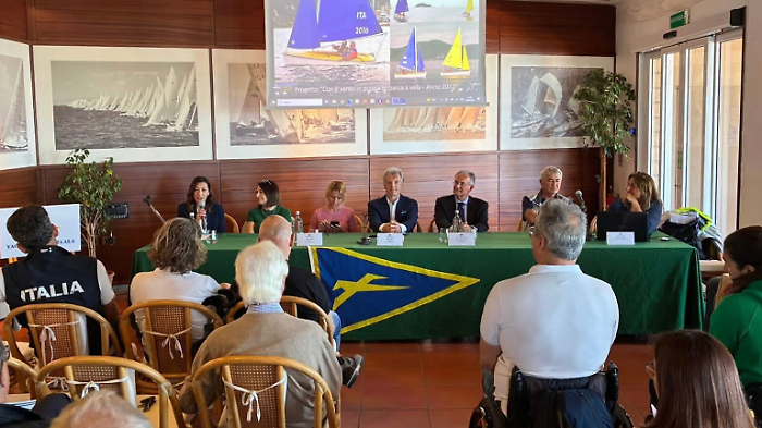 La presentazione del progetto Parasailing