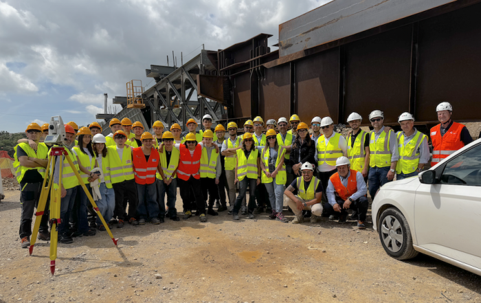 Gli studenti del "Manetti-Porciatti" al cantiere della Grosseto-Siena con la Scuola Edile Grossetana