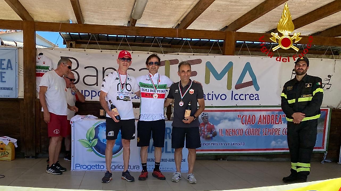  gruppo sportivo dei Vigili del Fuoco di Grosseto trionfa ai Campionati italiani di Lifesaving