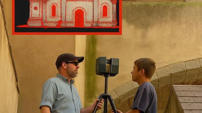 La campagna di rilievo 3D ad Arcidosso 