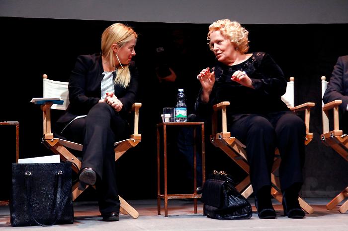 Giorgia Meloni e Katia Ricciarelli