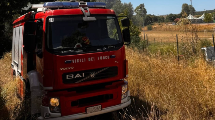 Incendio agli impian