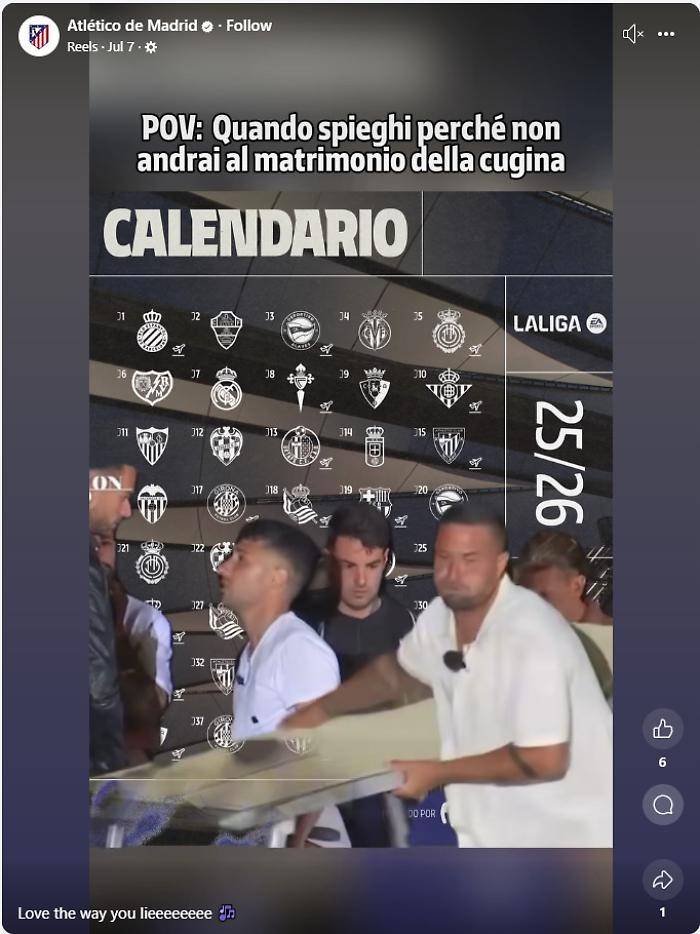 Temptation Island, l'Atletico Madrid sceglie Alessio per lanciare il calendario: i social impazziscono