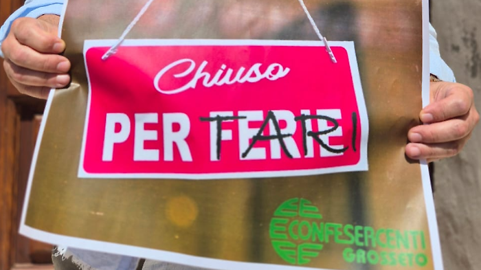 "Chiuso per ferie? No, chiuso per Tari": l'allarme di Confesercenti Grosseto 