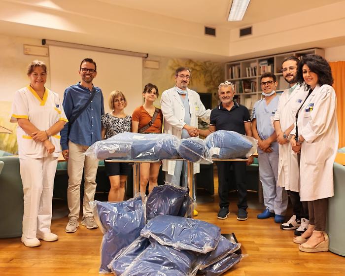 Assistita dall'equipe di Terapia intensiva negli ultimi giorni di vita, i familiari donano all'ospedale materiale per migliaia di euro
