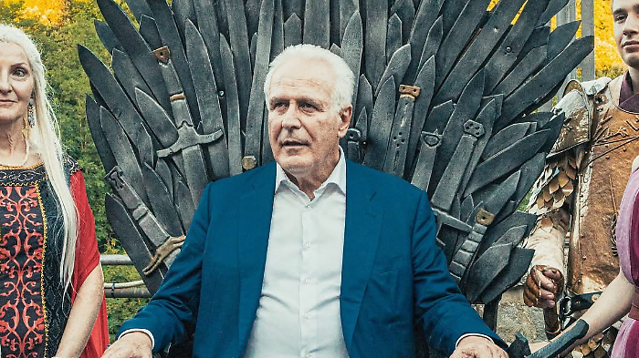 Eugenio Giani sul Trono di Spade