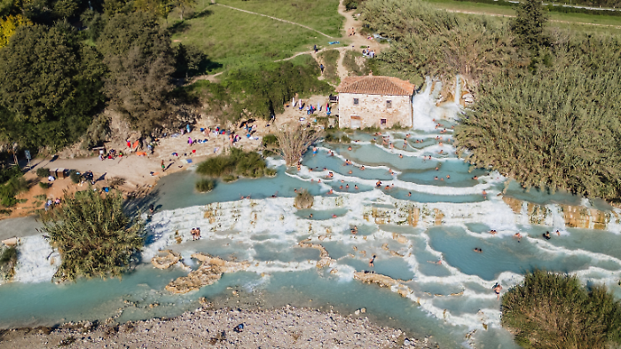 Le Cascate del Gorello a Saturnia 