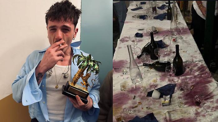 La balorda cena di Olly al ristorante con gli amici &egrave; finita al centro delle polemiche. Sui social: "Complimenti per l'educazione"