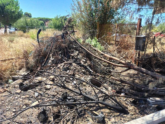 Incendio doloso a Grosseto