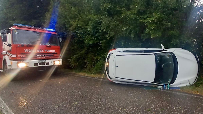Incidente stradale a San Quirico di Sorano