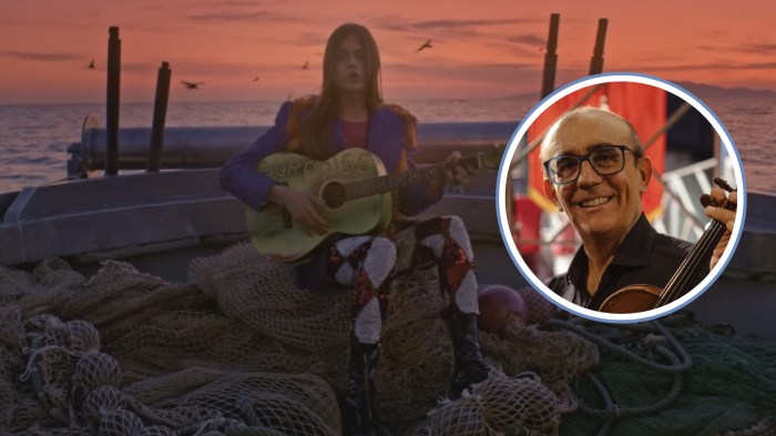 Gli archi dell'Orchestra di Grosseto con Lucio Corsi e Tommaso Ottomano nel concerto sul peschereccio 