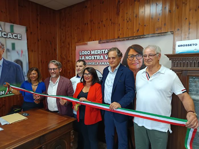 La lista "Noi moderati – Civici per Tomasi" presenta i candidati alle Regionali nel collegio di Grosseto 