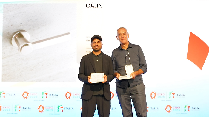 In Giappone la menzione d'onore al Compasso d'oro per il designer grossetano Corina