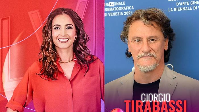 La Volta Buona torna oggi su Rai 1 con l&rsquo;intervista di Caterina Balivo a Giorgio Tirabassi