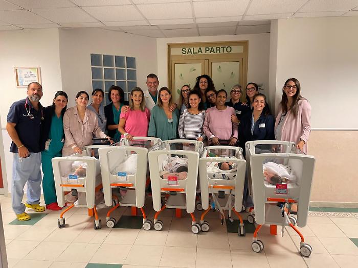 Una notte da record al Misericordia: sei nascite in poche ore
