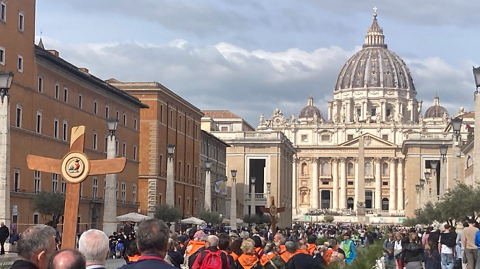 I pellegrini a Roma